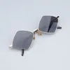Lunettes de soleil pour femmes losange fantaisie hommes lunettes à la mode en alliage de haute qualité concepteur UV400 lentilles solaires lunettes Ter