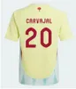 2024 Espanha PEDRI Futebol Jerseys 24 25 LAMINE YAMAL RODRIGO PINO MERINO SERGIO M.ASENSIO FERRAN HERMOSO REDONDO CALDENTEY Homens Kit Infantil Camisa de Futebol Espanhol Home Away