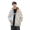 Coat Mens Spring Autumn Winter Windbreaker Ny Fake Two-Piece Assault Suit Youth Hooded Jacket 15yp