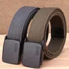 Gürtel Nylon Geflochtener Gürtel Mode Einfacher Wilder Stil Business Casual Automatische Schnalle Bund Canvas Strap