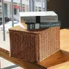 Baskets Plus Size Storage Baskets Laundry Rattan Basket Home Organizer Case with Lid Sundries Storage Baskets Wardrobe Closet Organizer