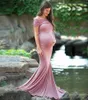 肩のないマタニティドレスPographs Props for Baby Shower PO Shoots妊娠中の女性Maxi Gown 20204725182の長い妊娠ドレス