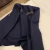 2024SS Spring Luxury Suit Designer Jacket Женская модная вышитая костюм.