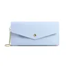 Wallets Simple Ultra-thin Women's Purse Thin Small Fresh Card Bag Solid Color Long Cover Driver's License Wallet