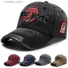 Bonés de bola lavados algodão homens boné de beisebol denim snapback chapéu de sol para mulheres gorras casual new york bordado retro capy240315