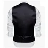 Elegant väst för män rosa solid satin väst slips bowtie hanky set ärmlös jacka bröllop formell manlig gilet kostym barry wang 240312