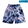 Herren-Shorts, Batik-Strand- und Damenbekleidung, 3D-Digitaldruck, lässiger Modetrend, Paar-Hosen