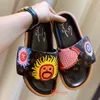 Highlights flat sandals designer luxury slippers summer fashion style beach seaside style slippers for men and women