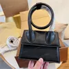 Mini-Le-Chiquito-Tasche, Le-Bambino-Tasche, Designer-Umhängetasche, Taschen mit Griff oben, Echtleder-Tasche, modische Clutch-Handtasche, Umhängetasche, Geldbörse, geteilte Henkeltasche