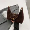 Factory Stores Are 95% Off Underarm Bag for Women Spring 2024 New Plush Fabric Texture Niche Handbag Fashionable and Simple Shoulder
