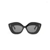 Occhiali da sole Top Brand Donna Occhiali oversize Cat Eye Big Frame Occhiali da sole Designer di alta moda Polarizzatore UV400 Gafas De Sol