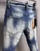 TR APSTAR NYA DSQ COOLGUY JEANS MEN HIP HOP ROCK MOTO MEN MENS CASUAL DESIGN RIPPAR JEAN SKINNY DENIM D2 BIKER JEANS 6117