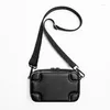 Sacs de soirée Fashion Crossbody Sac Femmes Pu Zipper Solid Solid Solid Euro-America Style Purse Phone Unisexe Designer