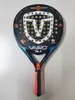 Raquette Vairo Padel 3 couches en fibre de carbone Paddle EVA Face Tennis Beach Tennis Padel 9.1 360g 240313