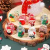 Hårtillbehör smycken gåva baby år sidor lugg klipp koreansk stil barrette krabba jul mini klo