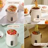 110V Electric Kettle Health Tea Water Boiler Stew Pot Soup Porridge Slow Cooker Rice Cooking Heating Lunch Box Food Warmer 240313