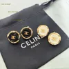 New Arrival Brand Designer Stud Gold Geometry Love Retro Vintage Earring Earings Ear Rings for Women Earrings Jewelry 2024