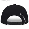 Casquettes de baseball Harajuku Hommes Femmes Casual Snapbacks Noir gris oeil broderie Cap Hip Hop Chapeaux Baseball CapsY240315