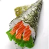 424 SÄLJ 100PCS50PCS2 HALV CUT SUSHI NORI FACTORY POSITY AAA Quality Dark Green Secondary Baking Sushi Algues 240304