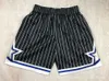 Pantalon de basket brodé Magic team dark star soie maillot Orlando