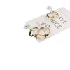 T Designer Steel para t Wedding Romantic Classic nierdzewna miłosna prezent ze złotym pudełkiem pierścieniowym Opakowanie Kobiet Butique Biżuteria GG GG