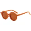 2023 Trend Baby Round Frame Fashion Sunglasses Cute Cartoon Girl Children's Decorative Glasses
