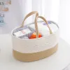 Kosze koszyki do przechowywania niemowlęcia Podzielony format przenośny kosz na butelkę dla niemowląt oraz pieluszki matczyne i niemowlęce