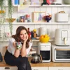 Mooie koffiezetapparaten 14 kopjes programmeerbare touchscreen-maker White Icing van Drew Barrymore 230308