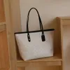 Borsa a tracolla singola alla moda, versatile, di grande capacità, per lo shopping, a tracolla