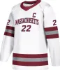 Massachusetts Minutemen Umass College Hockey Jersey Cale Makar Scott Morrow Jack Musa Lucas Mercuri Ryan Lautenbach Ufko Kenny Connors Aaron Bohlinger Cameron