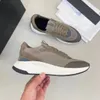 Topkwaliteit klassieke run schoenen flow lunner sneakers ontwerper mannen vrouwen casual schoenen nylon suede sneaker zachte bovenste mode sport schoenen