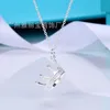 Designer tiffay and cos same crown necklace female ins simple fashion pendant clavicle Necklace