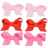 Mini nœud papillon pour enfants, 2.2 pouces, 40 pièces, épingles à cheveux couvertes de ruban, pinces à cheveux Boutique, accessoires pour petites filles