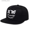 Ball Caps Hip Hop Männer Kappe Personalisierte bestickte Baseball Kappe Einstellbare Baumwolle Snapback Hut Frühling Sommer Outdoor Sonnenhut Freizeit HüteY240315