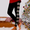 Pantaloni da donna Mardi Gras per le donne Moda Casual Stampa Leggings Collant elastici Abiti