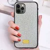 Custodie telefoniche di strass in pelle con effetto serpente per iPhone xr xs max 15 14plus 13 pro 12 mini 11 8 personalizzare la custodia glitter di lusso di lusso di alta qualità Samsung S23 Ultra Note10