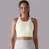 Lu Align Lemon Femmes Fiess Gym Nervuré Sans Couture Soutien-Gorge De Sport À Séchage Rapide Haut Soutien Gilet D'entraînement En Cours D'exécution Sous-Vêtements Actifs Haut Court Femme Jog