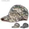 Ball Caps Mode Mannen camouflage baseball cap buitensporten Snapback hoed hiphop tactische hoeden vizier capsY240315