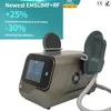 Emslim estimulação muscular hiemt corpo moldar rf dispositivo de beleza de rejuvenescimento da pele ems músculos estimular máquinas 2 alças