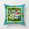 Pillow Tropical Leaf Pineapple Cover Happy Colors Polyester Throw Pillows Sofa Home Decoration Colorful Pillowcases