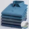 Men's Casual Shirts Plus Size Printing Long-sleeve For Men Vintage Slim Fit Formal Plain Shirt Designer Clothes Items