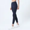 Lu Pant Align Lemon Sports High Gym midja Kvinnor Yoga Pants Fiess Tights Push Up Scrunch Seamless Soft Leggings Sportswear No Wear Panties W