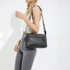 Akşam çantaları kadın pu deri sling çantası moda düz renk crossbody çok yönlü kare satchel tasarımcısı moible telefon kamera