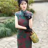 Vêtements ethniques Chinois Traditionnel Amélioré Qipao Vintage Quotidien Plus Taille Robe Sexy Slim Fit Élégant Nouveauté Cheongsam Fête De Mariage