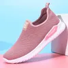 Wandelschoenen voor dames Zomer Damesmode Roze Zwart Grijs Ademende casual sneakers Zapatos Deportivos