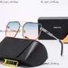 Mayba Sunglasses Luxury Brand Designer Glasses Metal Frame Large Frame Glass Lens Polarized Sunglasses 1803 Very Good 538