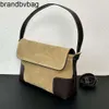 ベルベットアンティークディアスキンミディアーデザイナーLoeweely Bag Loewve Underarm Bag Womens High Grade Frosted Leather Crossbody Shourdle Bag Retro French Stick Bag Hobo Bag