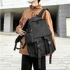 Sacs d'école Streetwear tendance coréen sacs à dos voyage décontracté sacs à dos de grande capacité japonais solide tout Match Y2k femmes étudiants cartables