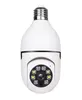 A6 Gloeilamp Beveiligingscamera 355 ° Pan 90 ° Tilt Licht Socket Camera Nachtzicht Sirene Auto Tracking voor E27 Socket