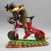 액션 장난감 그림 20.5cm Z 아들 Goku 사이클링 애니메이션 인물 PVC 액션 피겨 어린이 수집가 수집가 슈퍼 사이얀 DBZ 모델 인형